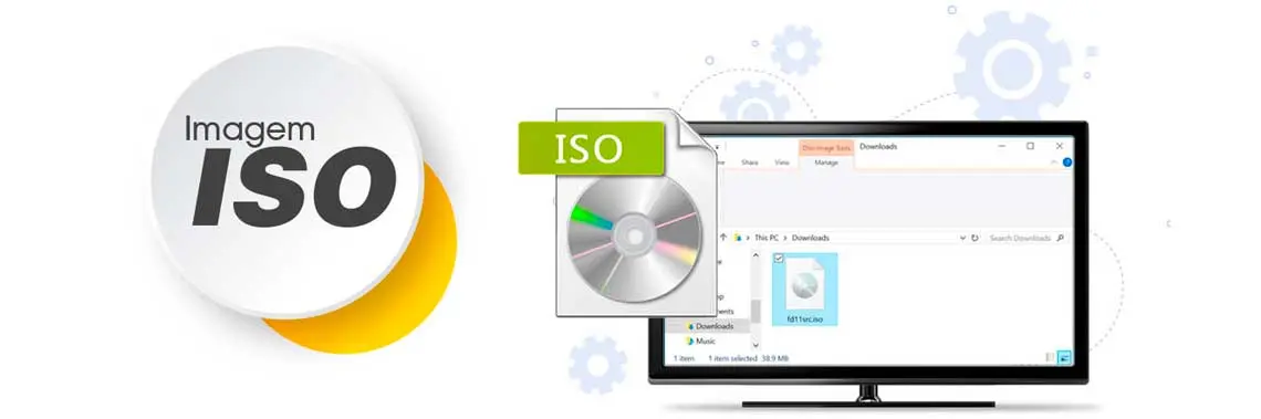 Como Montar uma Imagem ISO no Windows 10 e 11