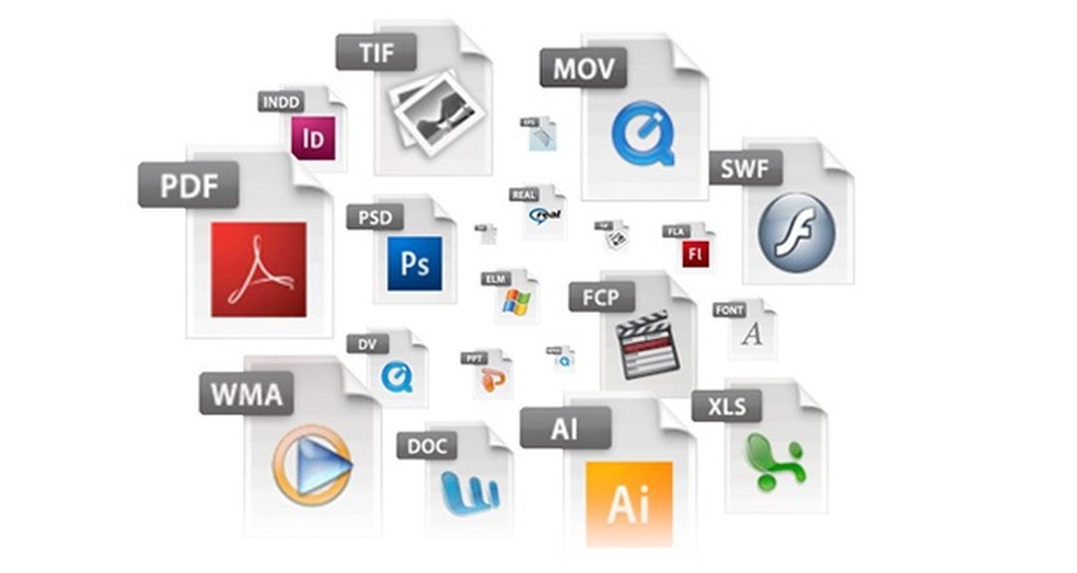 o que são extensões de arquivos