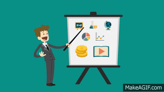 Os Melhores GIFs para Reações em Apresentações Online