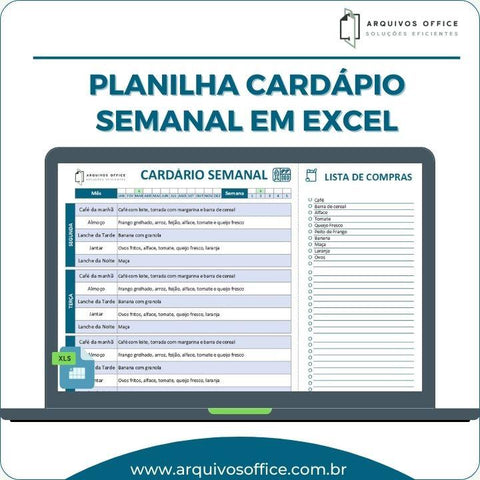 Benefícios de usar um planner de refeições