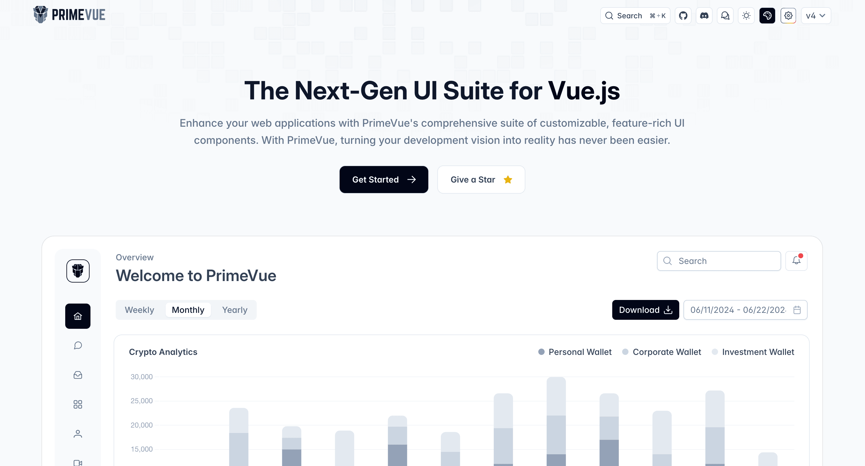 Acelerando o desenvolvimento com os Templates Premium PrimeVue