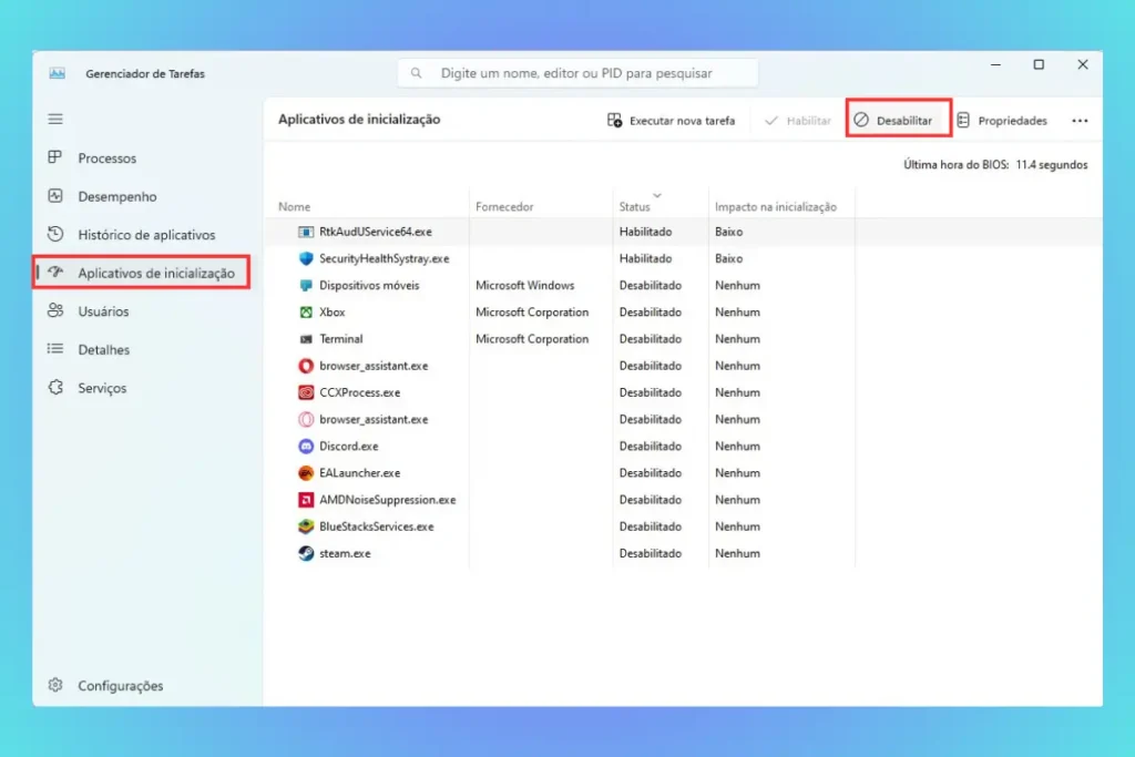 Segurança no Windows: A importância do antivírus na inicialização