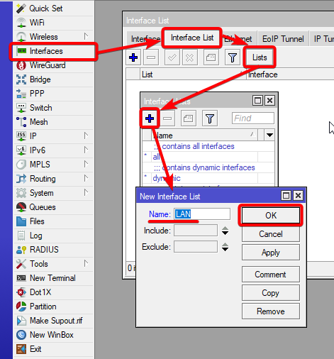 roteador corporativo mikrotik configuração básica