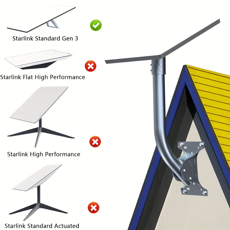 Guia Completo de Acessórios Starlink para Instalação em Telhados