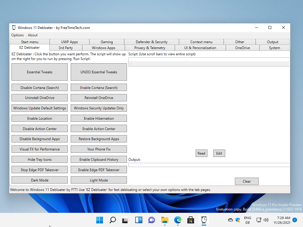 Alternativas ao Debloat: Otimizando o Windows 11 Manualmente