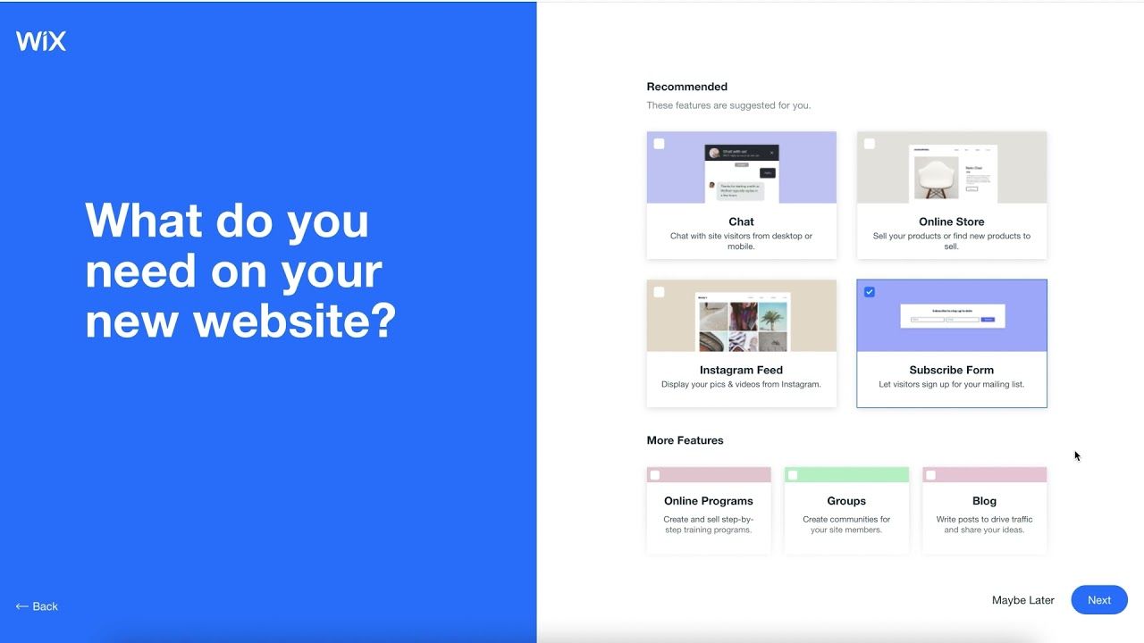 wix adie inteligência artificial